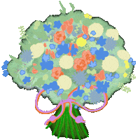 Flower Love Sticker