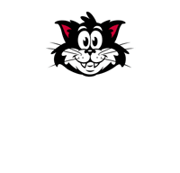 Black Cat Meow Sticker by Ted & Herb