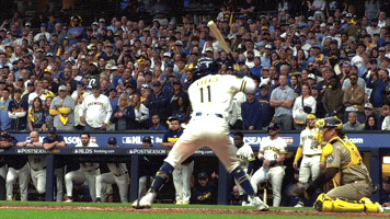 Sliding Milwaukee Brewers GIF by MLB
