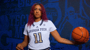 Georgia Tech Basketball GIF by Georgia Tech Yellow Jackets