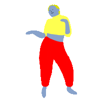 Happy Music Video Sticker by Magda Kreps