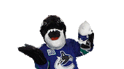 Mascot Fin Sticker by Vancouver Canucks