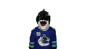 Mascot Fin Sticker by Vancouver Canucks