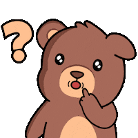 Question Mark What Sticker by BEARISH