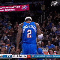 High Five Shai Gilgeous Alexander GIF by OKC Thunder
