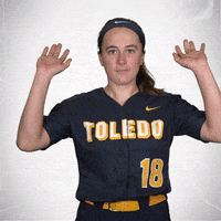 Rocket Softball GIF by Toledo Rockets