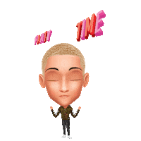 Party Thejakebecker Sticker by Genies