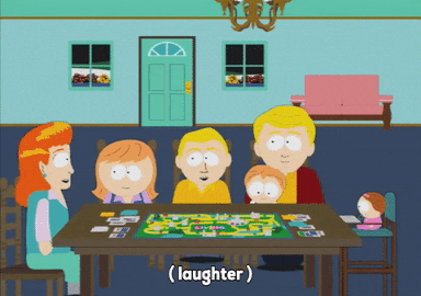 board game laughing GIF by South Park 