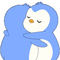 Everything Will Be Ok Hug GIF by Pudgy Penguins