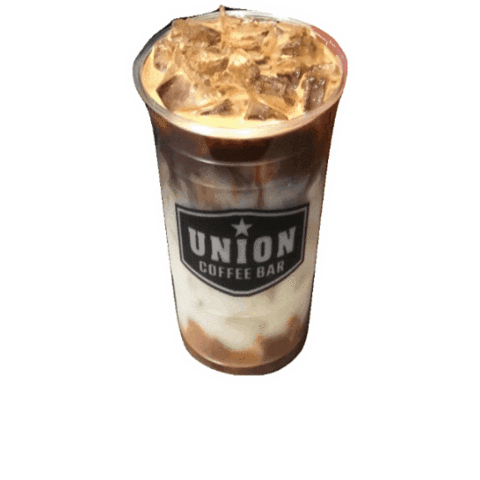 UnionCoffeeBar giphygifmaker coffee time iced coffee need coffee Sticker