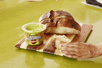 YucatanGuac bread toast avocado butter GIF