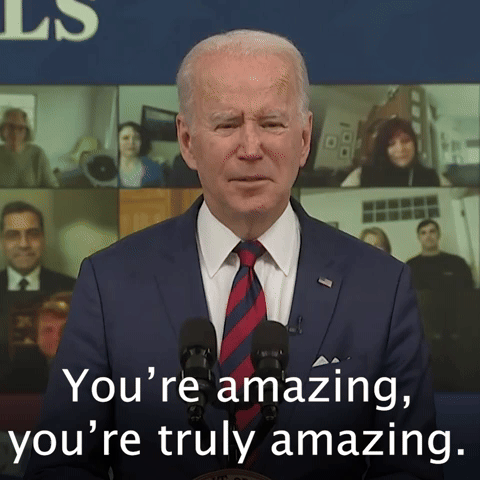 You're amazing, you're truly amazing.