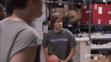 Jim Passes the Ball to Michael