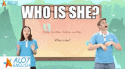 total physical response who is she GIF by ALO7.com