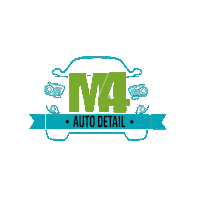 M4AutoDetail m4autodetail m4 auto m4 auto detail Sticker