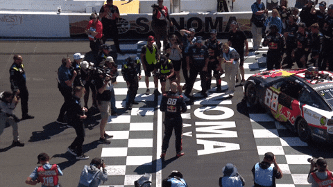 Sonoma Raceway Winner GIF by NASCAR