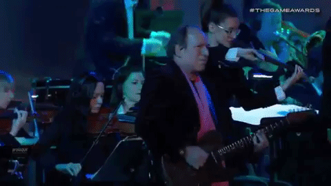 hans zimmer orchestra GIF by The Game Awards