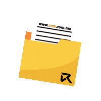 Folder Documento Sticker by RRUV  unidad de verificación
