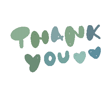 Thanks Thank You Sticker