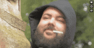 Smoke Smoking GIF by Cloud Nothings