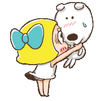 Angry Dog Sticker by Lemon & Sugar
