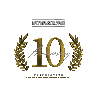 Achieve 10 Years Sticker by Nova Sound