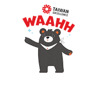 Bear Taiwan Sticker by My Weekend Plan