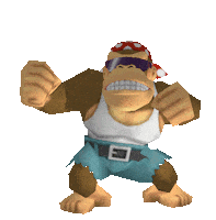 Donkey Kong Dance Sticker