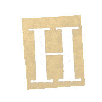 Letters H Sticker