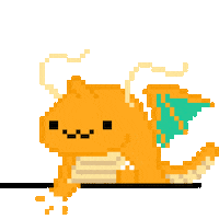 TenZenSan pixel pokemon flex french Sticker