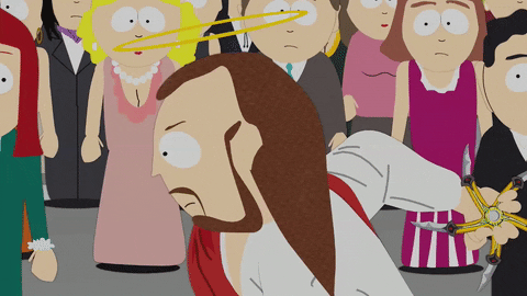 jesus deal with it GIF by South Park 