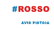 Avispistoia rosso sangue avis pistoia Sticker