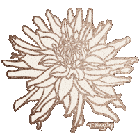 Flower Sparkle Sticker