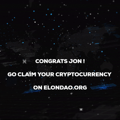Congrats Cryptocurrency GIF by elondrop