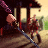 moncayo fight anime woman manga GIF