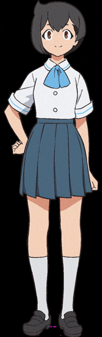 Miruaico difference bna michiru normal version GIF