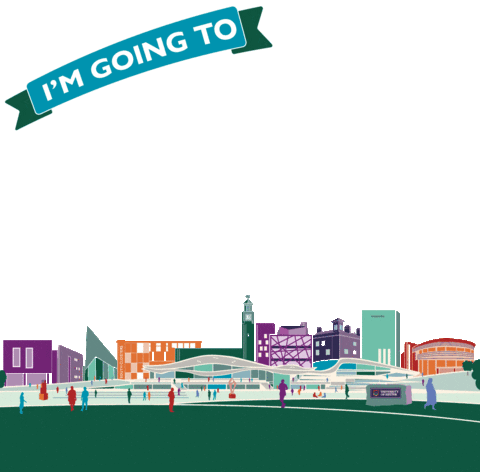 Exeter University Sticker by University of Exeter