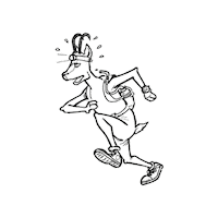 Run Ultra Sticker by UTB