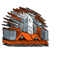 rhoepsiloniota rei rho fraternity life real estate professionals Sticker