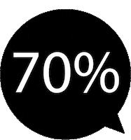 70 Sticker by Olivias Hus