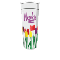 Cup Tulips Sticker by Newk's Eatery