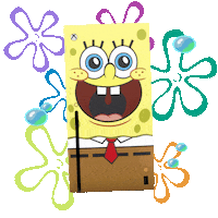 Happy Spongebob Squarepants Sticker by Xbox