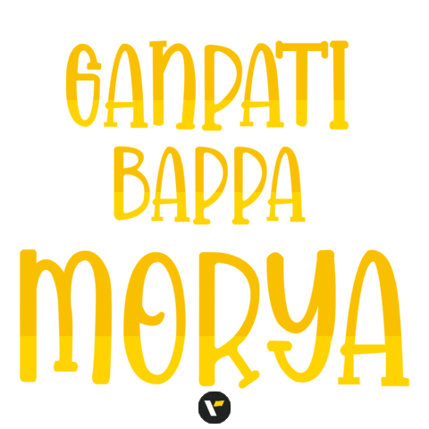 Ganesh Chaturthi Festival Sticker by Veena World