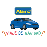 AlamoColombia navidad vacaciones viajes carros Sticker