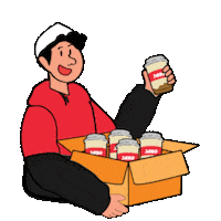 Ube Sticker by JAGO COFFEE