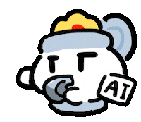 cankingsketch ai canking 畫畫 空罐王 Sticker