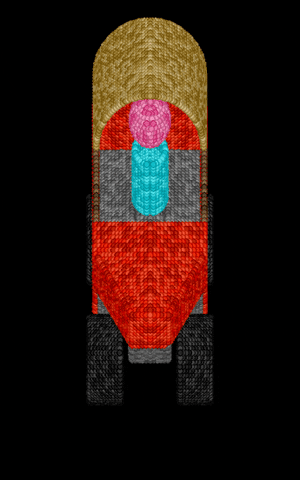 omarsaurio giphyupload car jeep voxel GIF