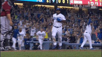 los angeles dodgers GIF by MLB