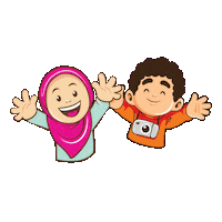 Child Islam Sticker by Afrakids