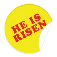 He Is Risen Sticker Sticker by Pearlside Church